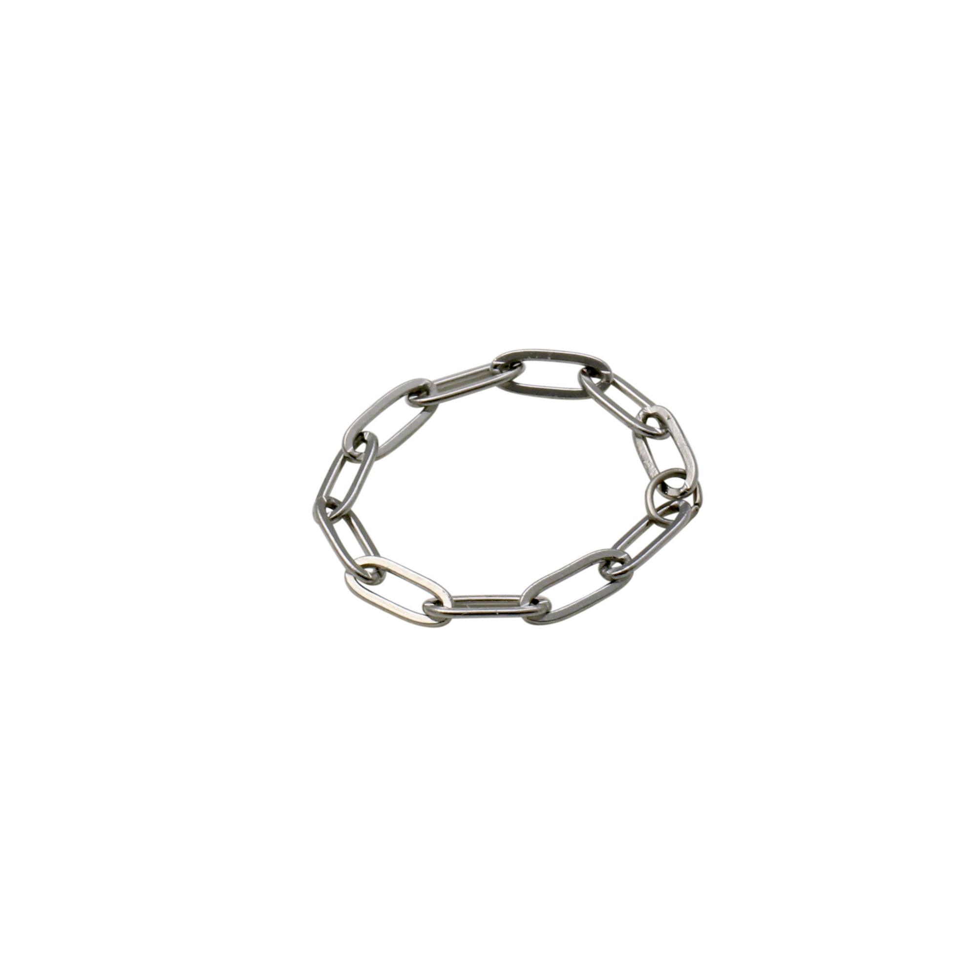 Waterproof "Imperméable” Mini Paperclip Chain Ring