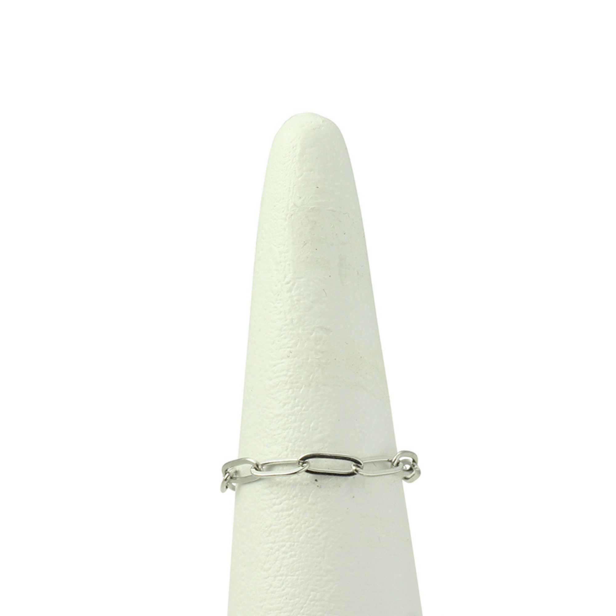 Waterproof "Imperméable” Mini Paperclip Chain Ring