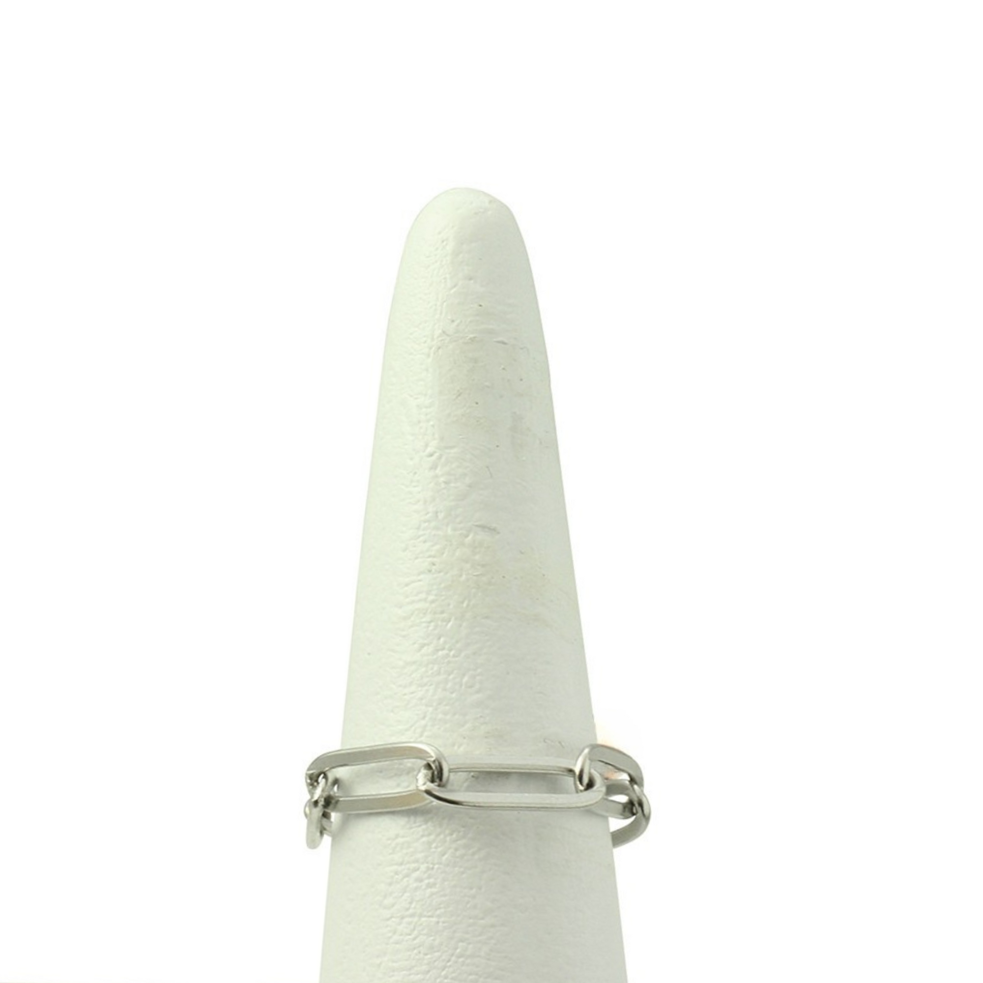 Waterproof "Imperméable” Paperclip Chain Ring