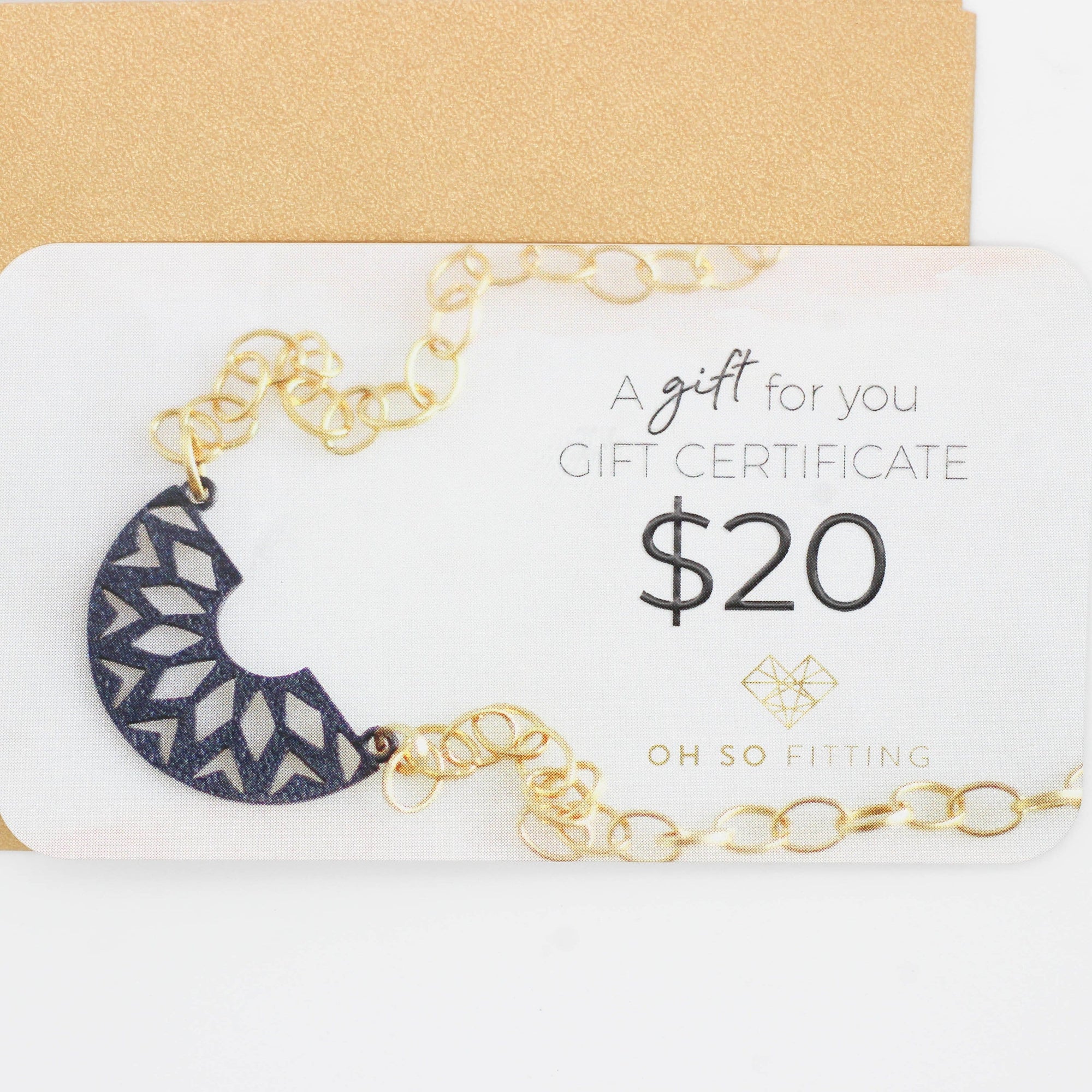 Gift Card for $20 to Spend at Oh So Fitting