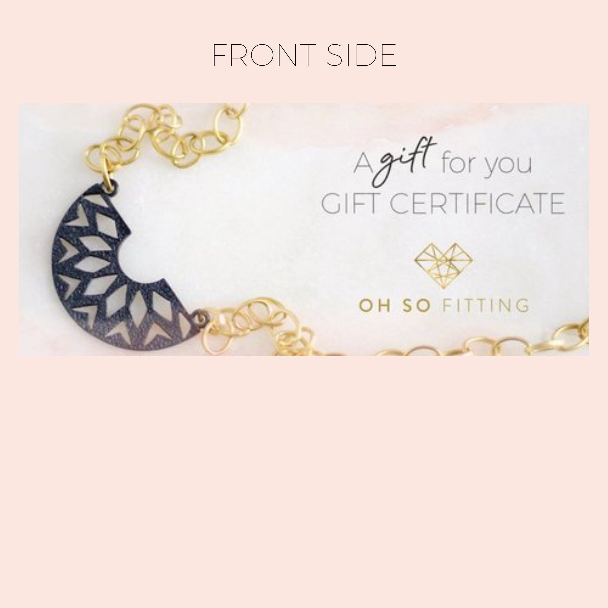 Gift Certificate for 20 Dollars to Spend at Oh