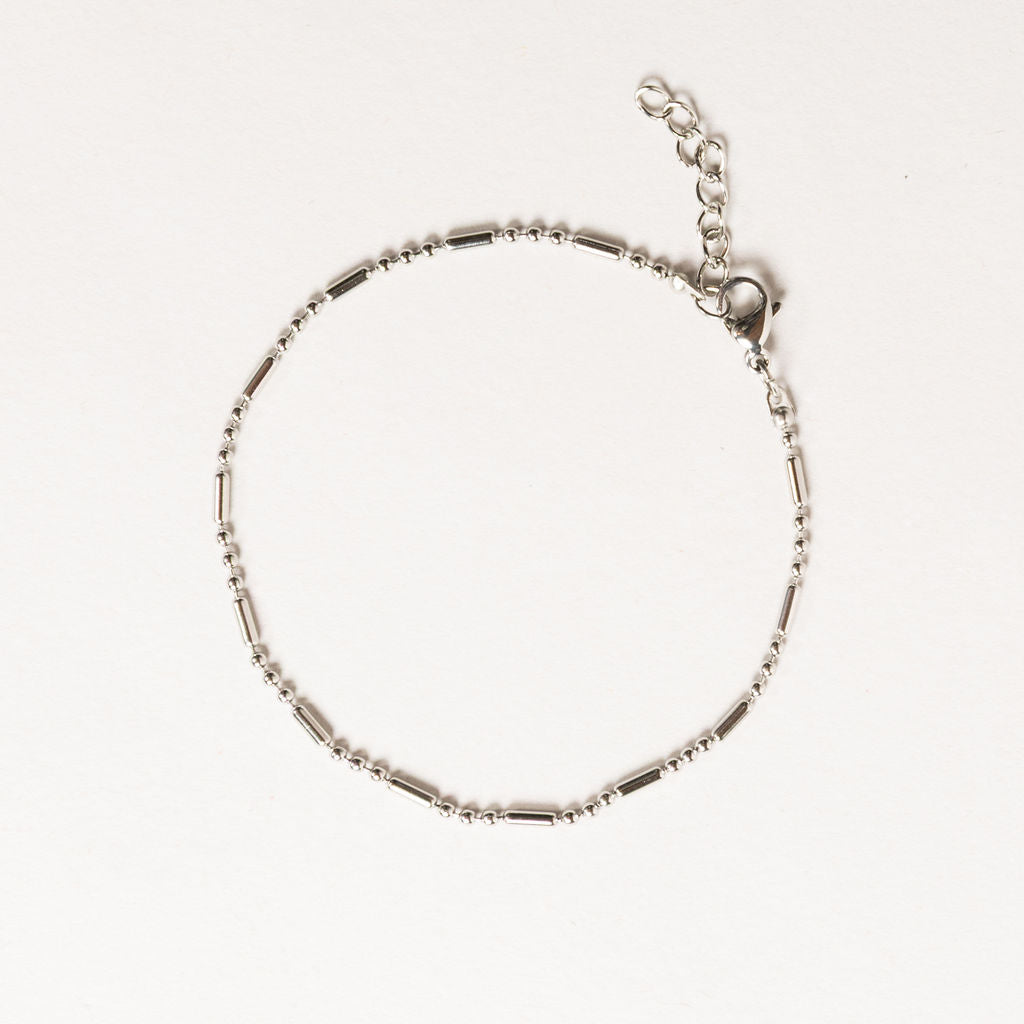 Waterproof "Imperméable” Isla Silver Bracelet