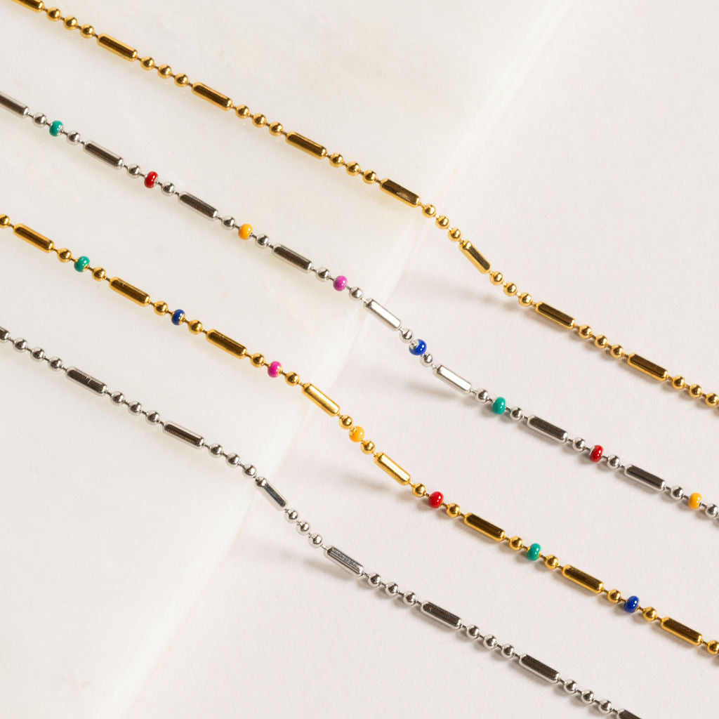 Waterproof "Imperméable” Isla Silver Bracelet