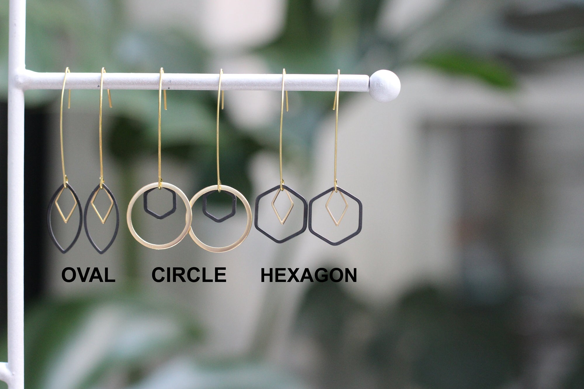 Mixed Metal Earrings