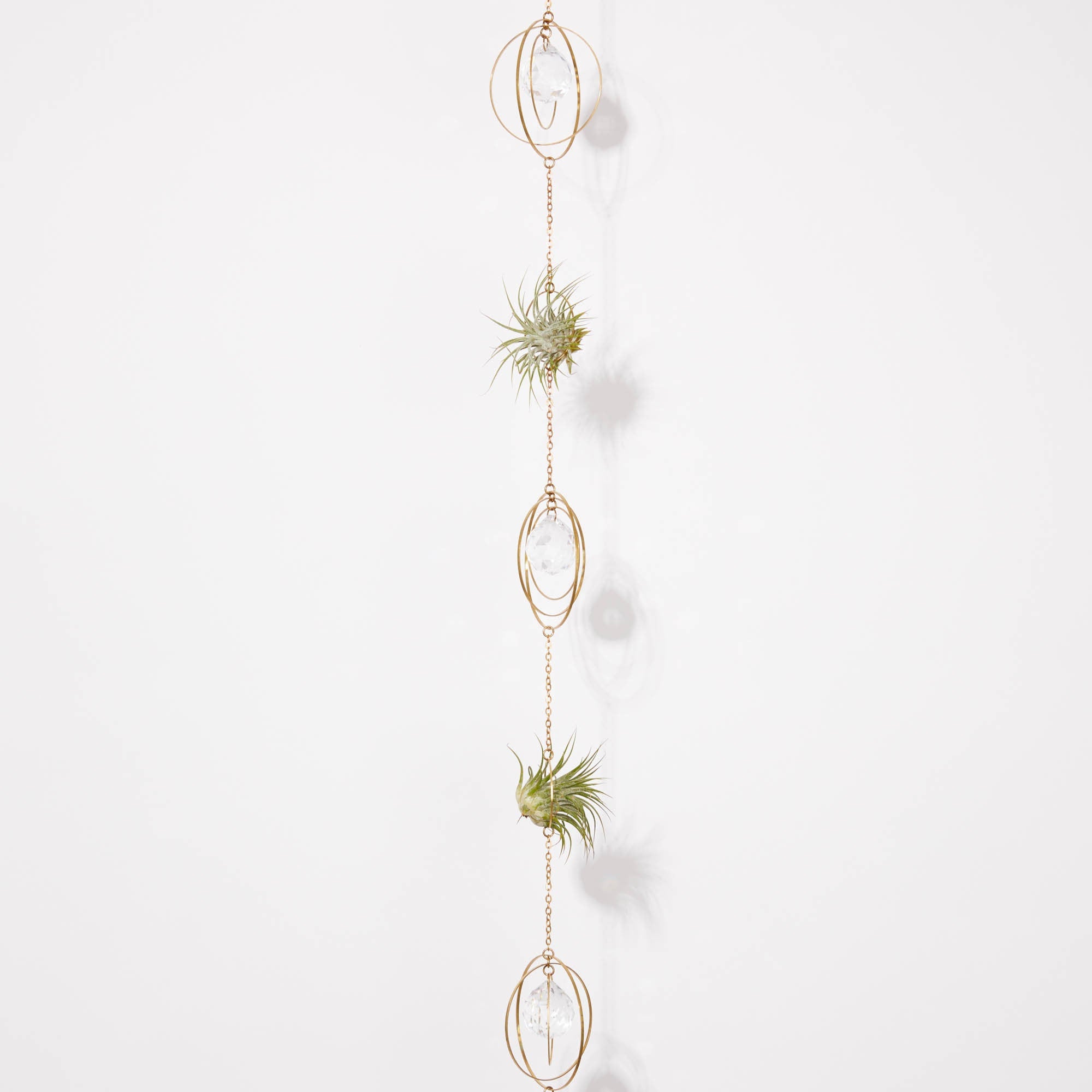 white chain for hanging plants Bijoux de Maison" Hanging Air Plant Holder Chain