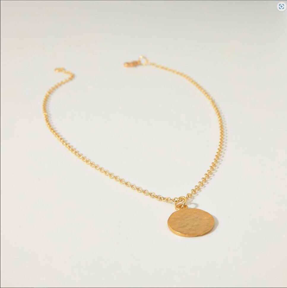 "L'Or" Gold Medallion Choker Necklace Bundle